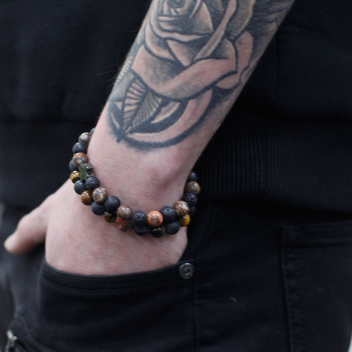 2 Pulseras con Piedras Preciosas - Armonia