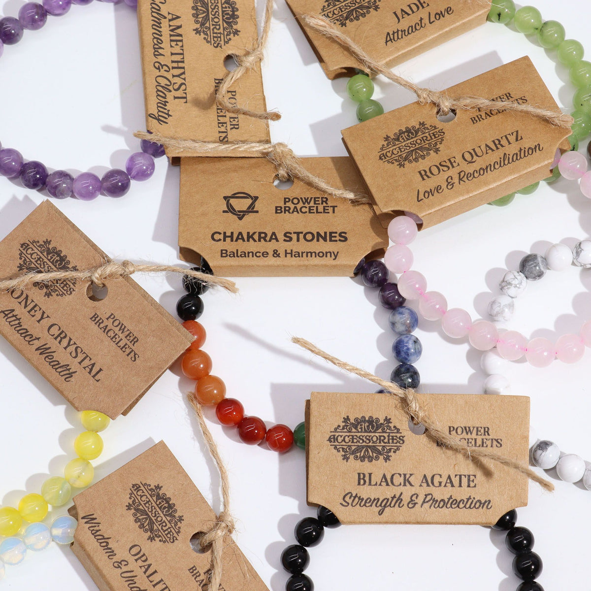 Pulsera Poder - Piedras de los Chakras