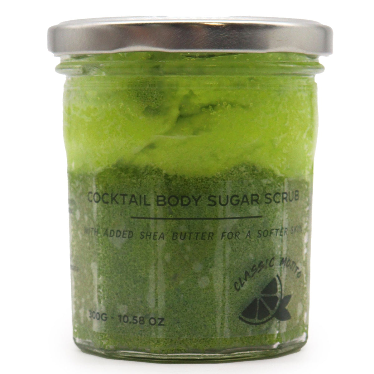 Exfoliante corporal de azúcar perfumado - Mojito clásico 300g