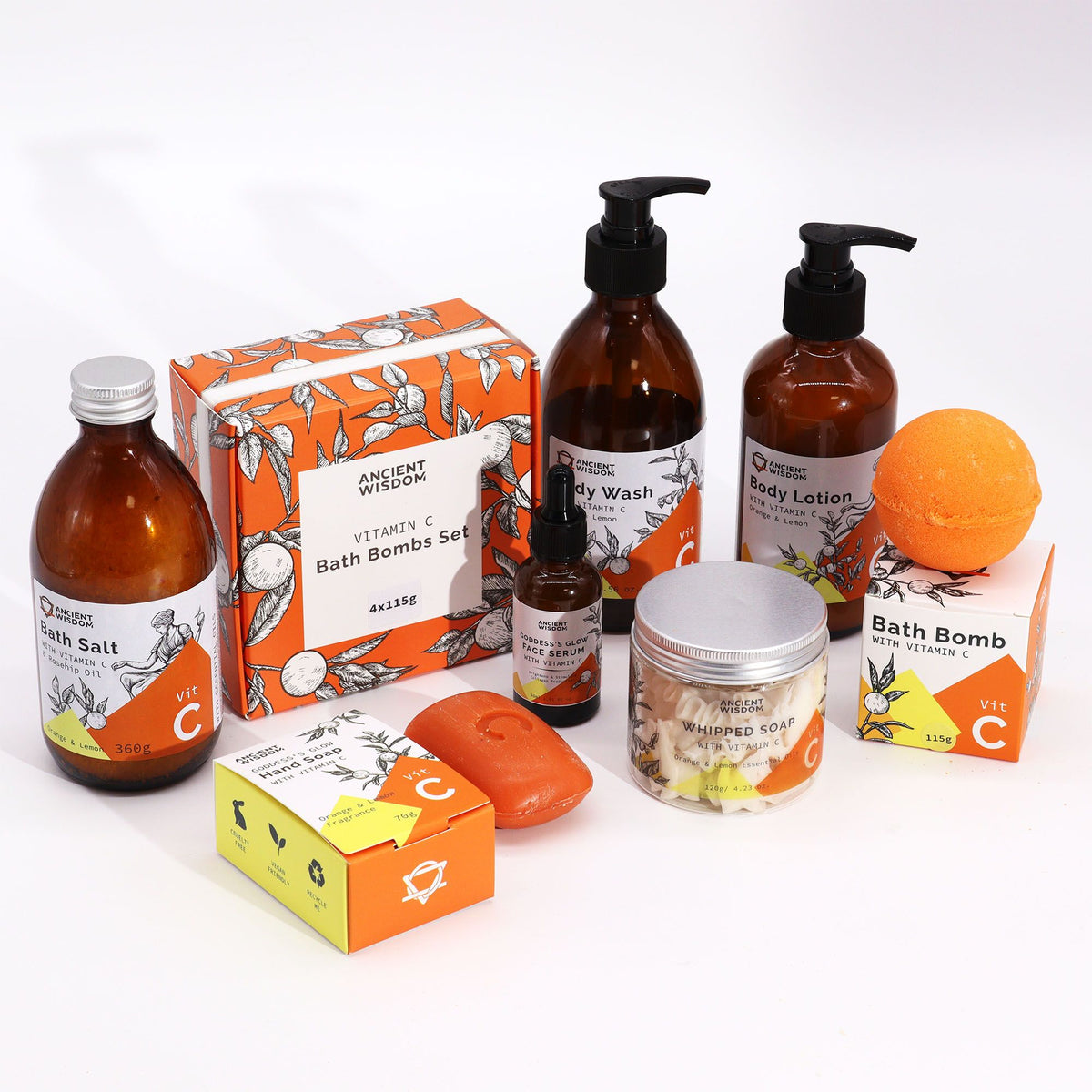 Jabon de Manos con Vitamina C y Aceites Esenciales