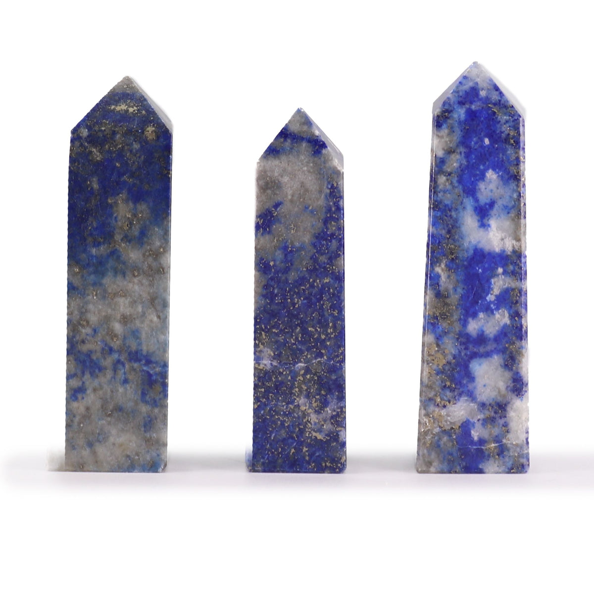 Obeliscos de Gemas aprox. 5 cm - Lapislázuli afgano