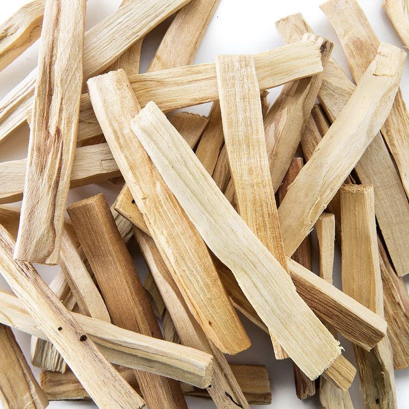 100g Palos de árbol verde de palo santo 10-15 Palitos