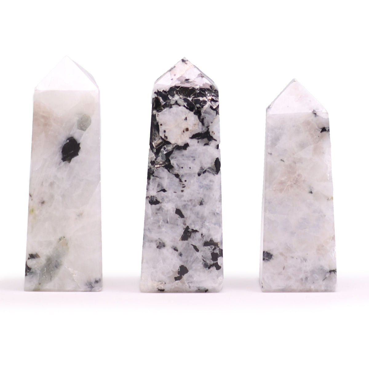 Obeliscos de Gemas aprox. 5 cm - Piedra de la luna