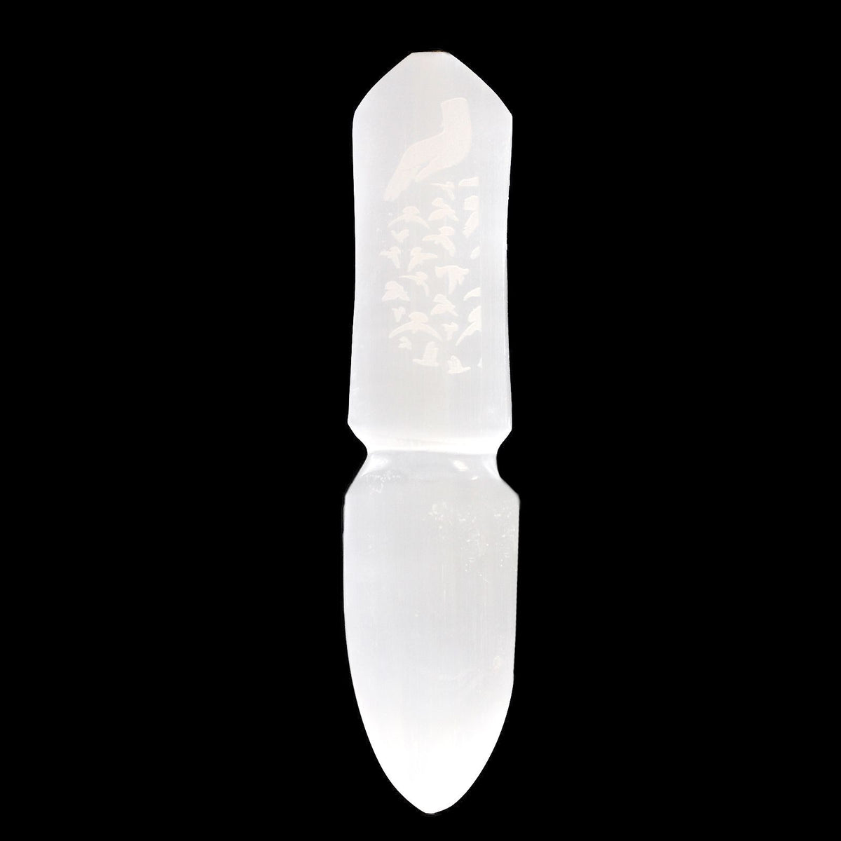 Cuchillo ritual de selenita - Liberación de ataduras