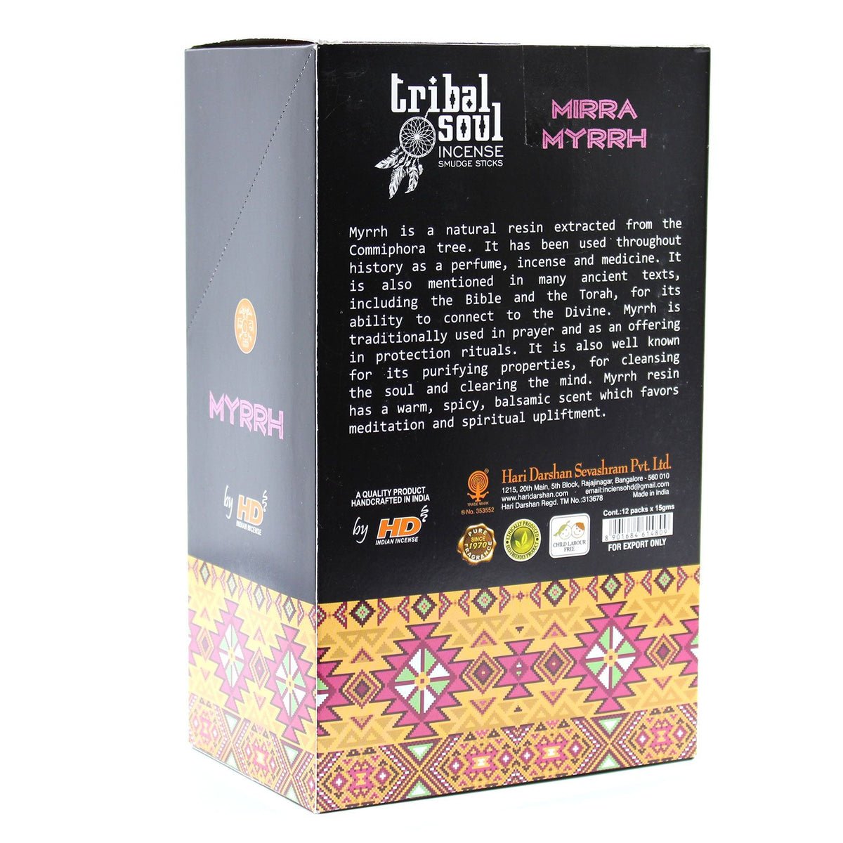 Incienso Tribal Soul - Mirra