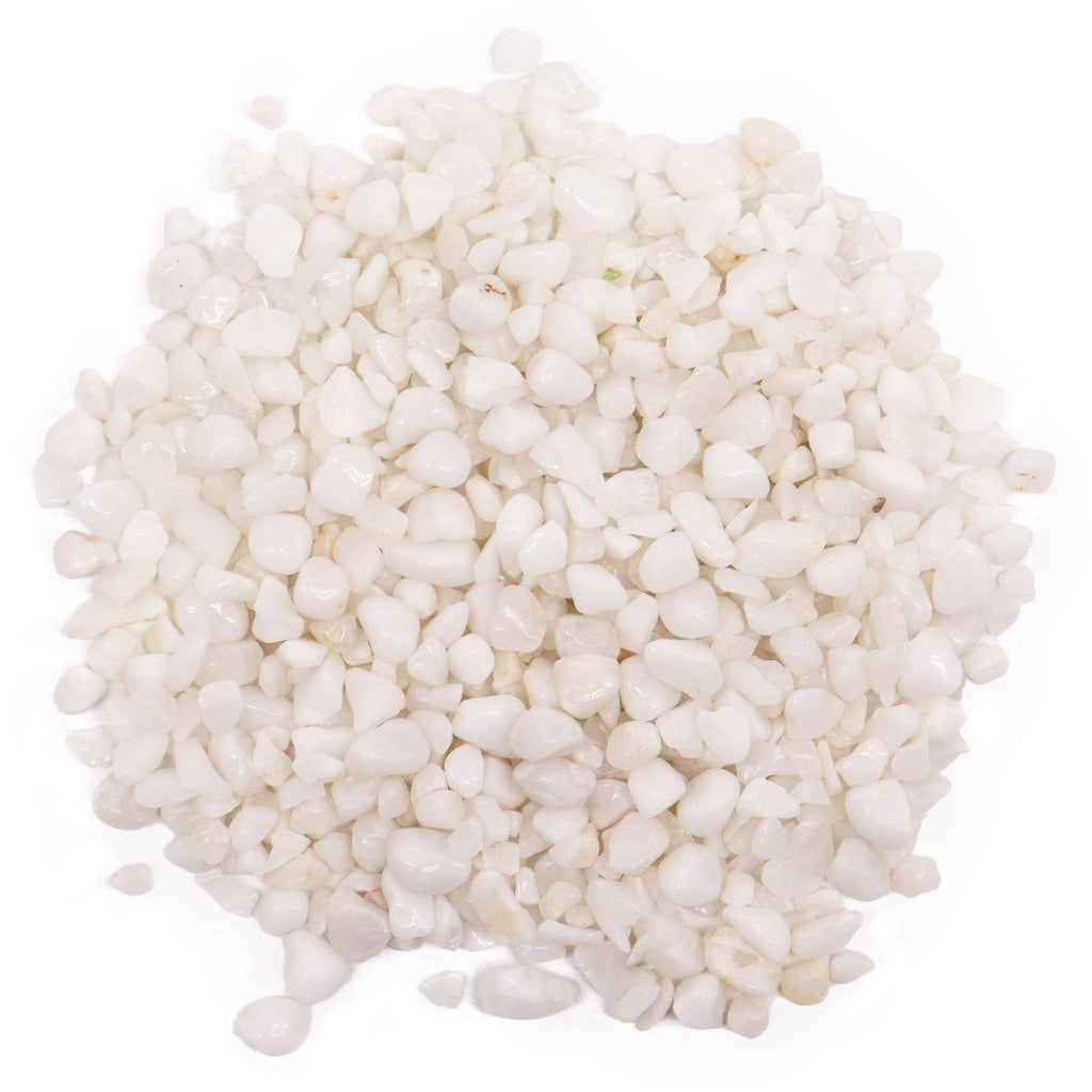 Chips de Piedra Preciosa de Cuarzo Blanco a Granel - 1 kg