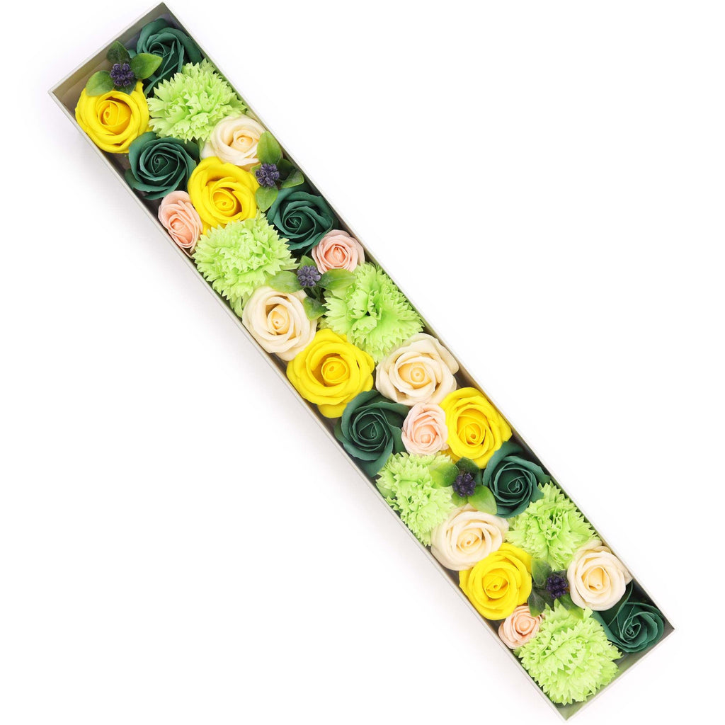 Caja extralarga de flores de jabón — Primavera