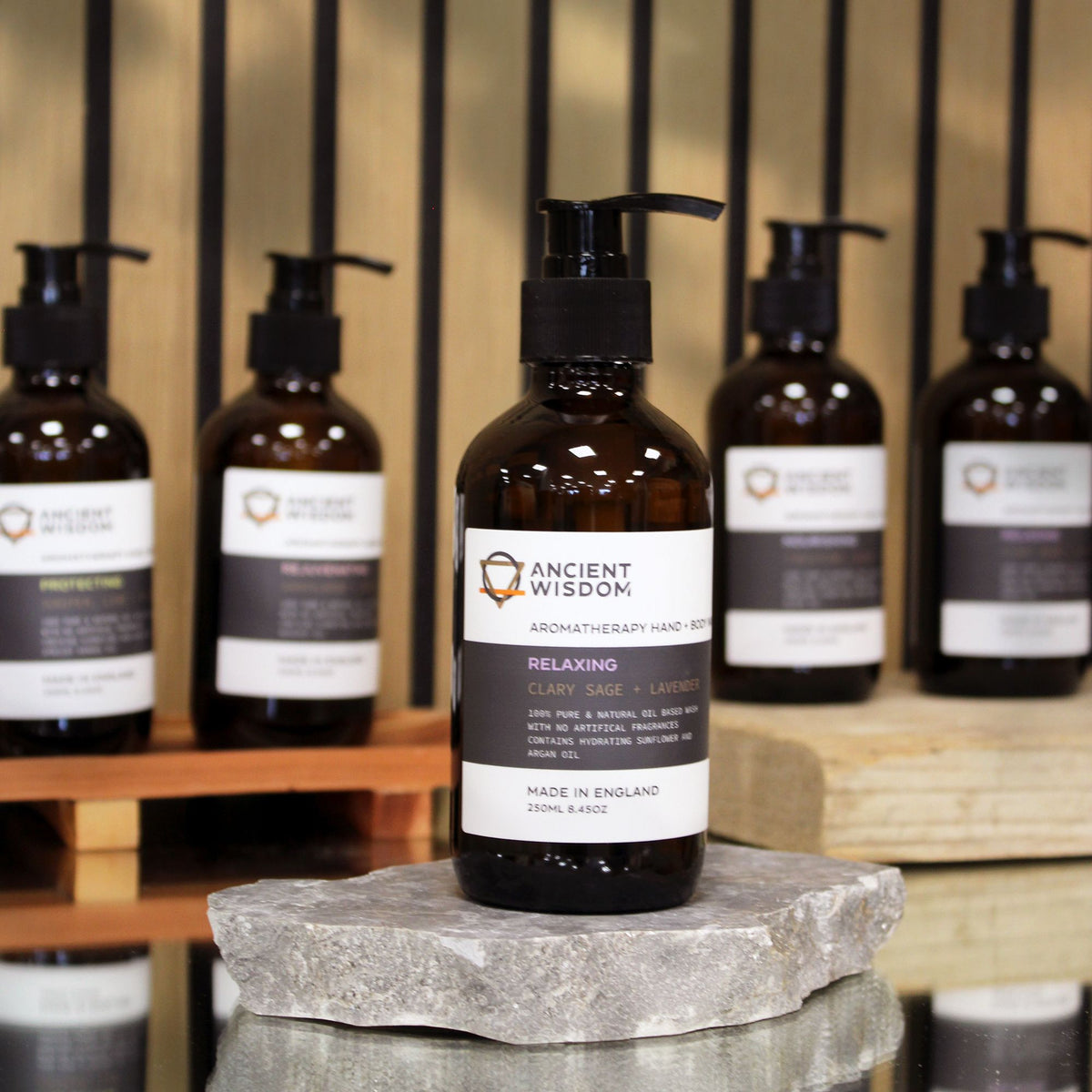 Gel Limpiador de Manos y Cuerpo Mandarina, Ylang y Pachulí 250ml