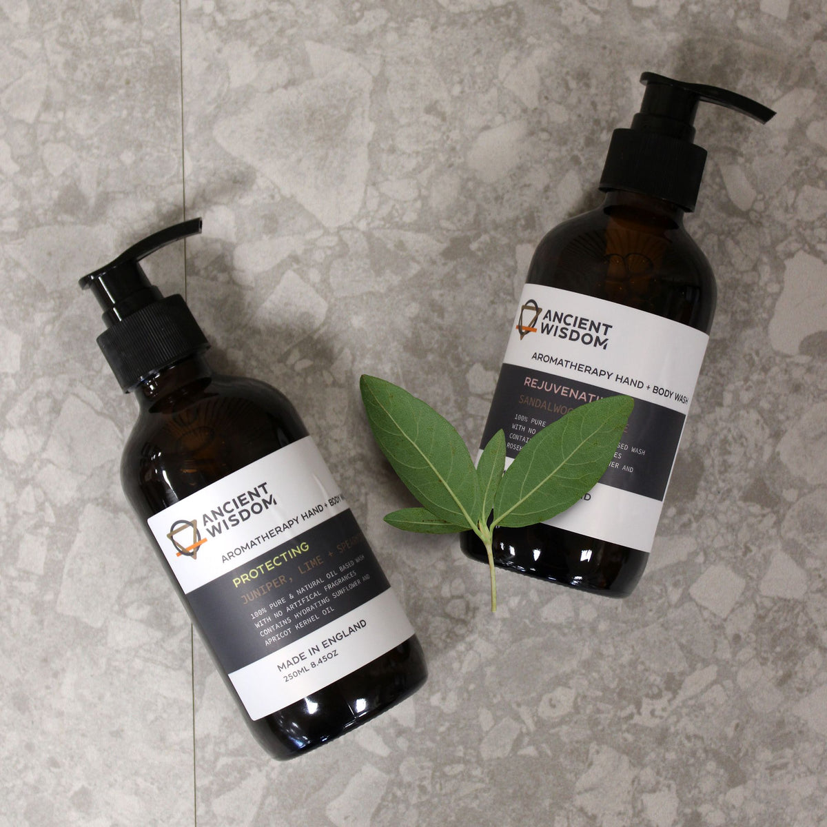 Gel Limpiador de Manos y Cuerpo Mandarina, Ylang y Pachulí 250ml