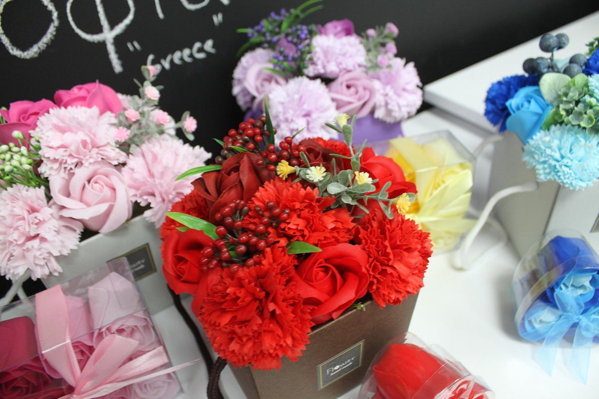 Bouquet de flores de jabón — Primavera