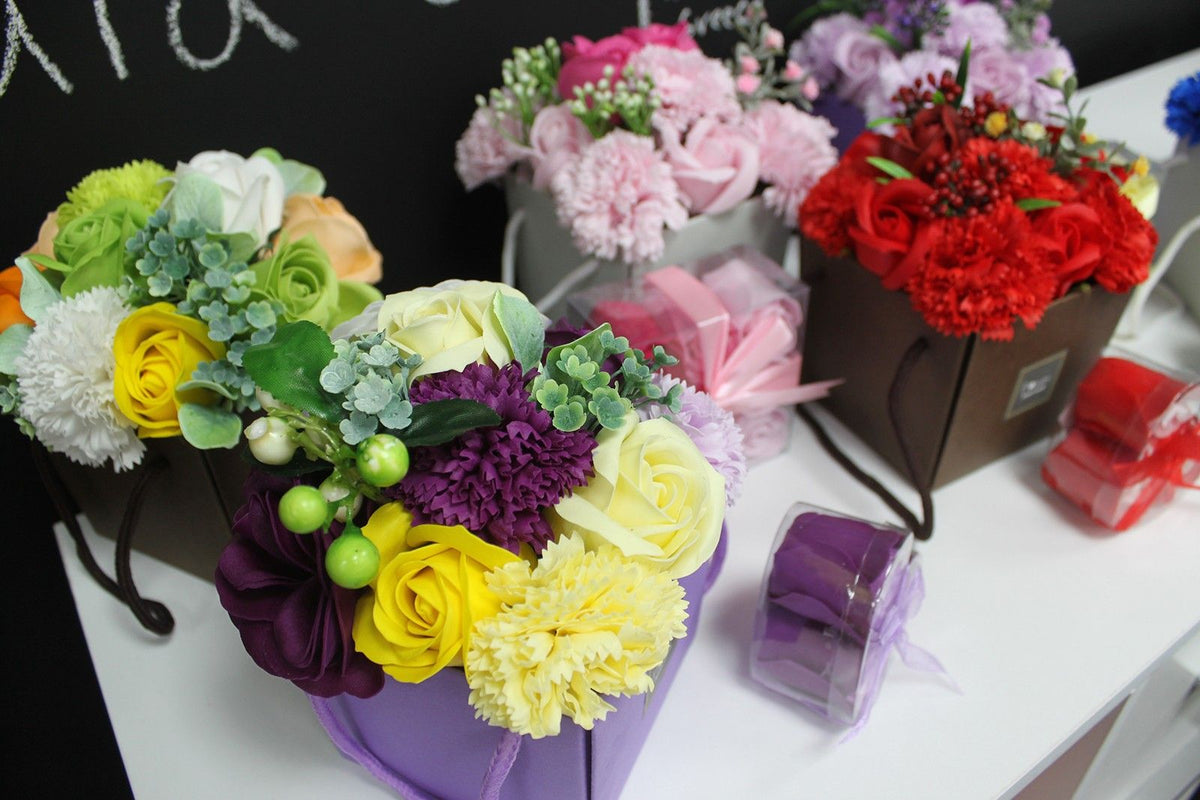 Bouquet de flores de jabón — Primavera