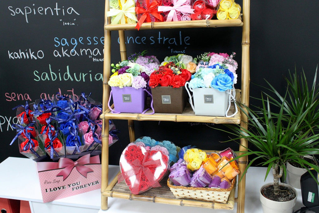 Bouquet de flores de jabón — Primavera