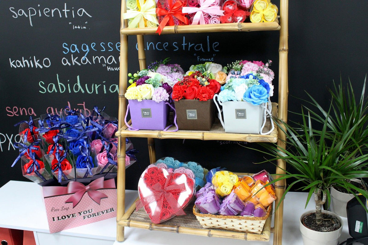 Bouquet de flores de jabón — Primavera