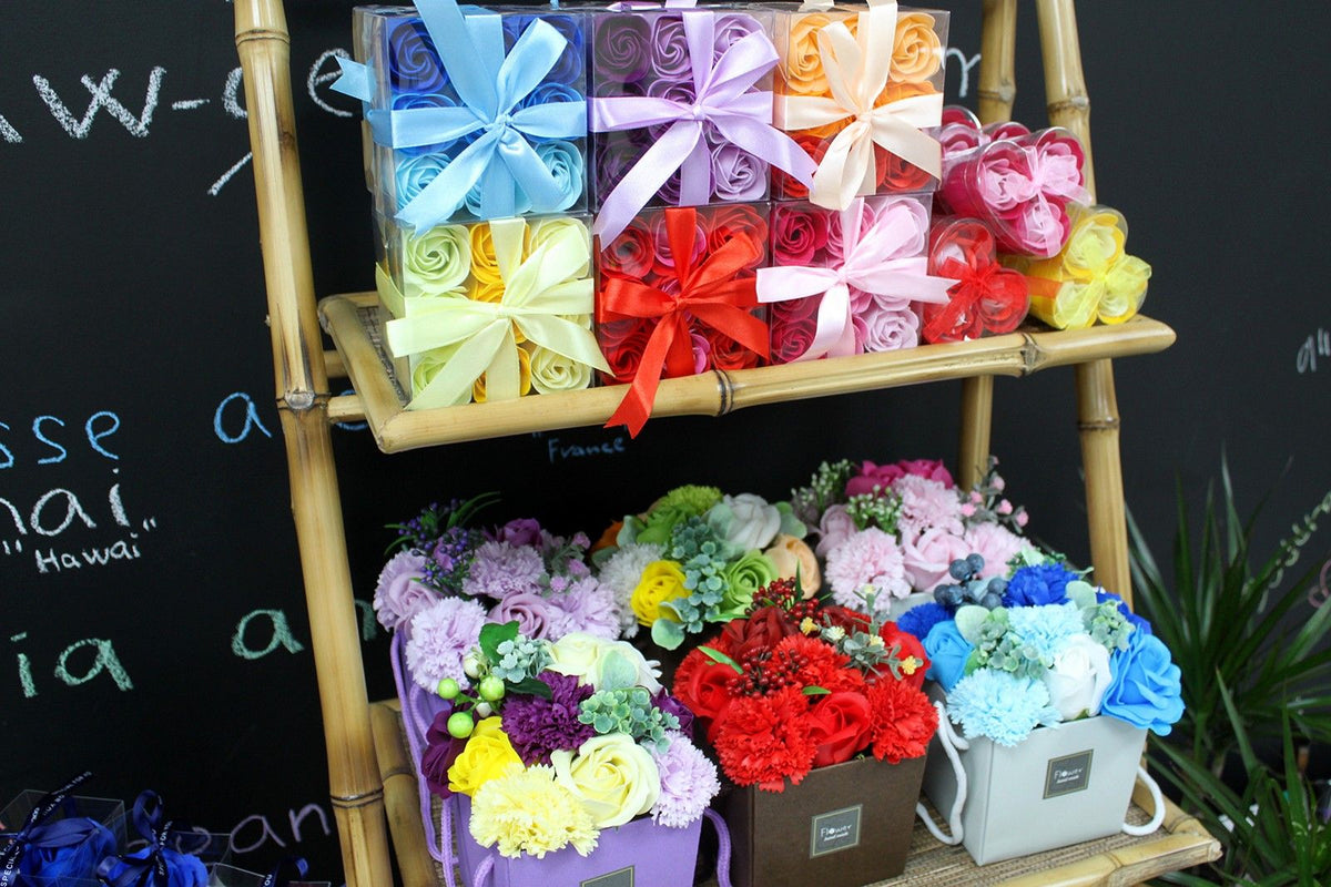 Bouquet de flores de jabón — Primavera